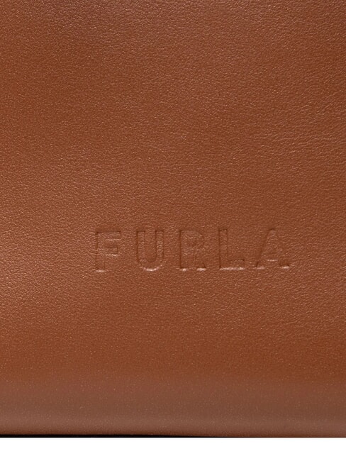 MIASTELLA Bolso pequeño de piel coñac - Bolsos Mujer