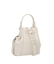 FURLA MIASTELLA Mini bolso de piel de becerro tipo cubo talco - Bolsos Mujer - 2