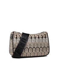 FURLA MOON Mini bolso en tejido jacquard desierto + tonos negros - Bolsos Mujer - 2