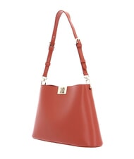 FURLA FLEUR Bolso bandolera de piel con bandolera - Bolsos Mujer