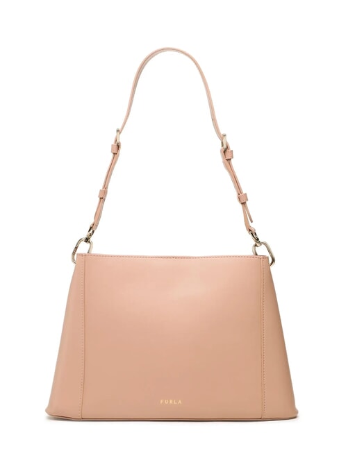 FLEUR Bolso bandolera de piel con bandolera cameos - Bolsos Mujer