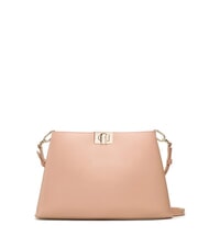 FURLA FLEUR Bolso bandolera de piel con bandolera cameos - Bolsos Mujer - 3