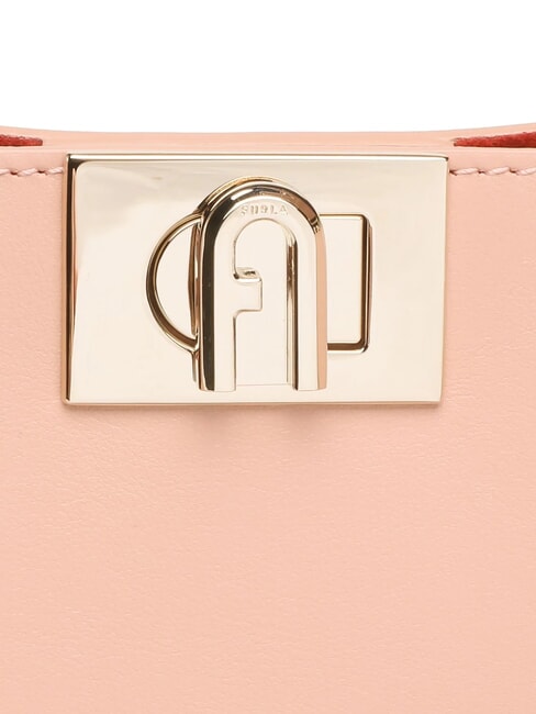 FLEUR Bolso bandolera de piel con bandolera cameos - Bolsos Mujer