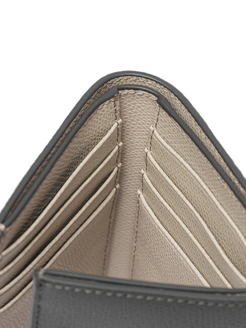 1927 Cartera compacta en piel ares suelo+mármol c+perla y int. - Carteras Mujer