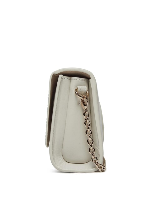 METROPOLIS Bolso bandolera mini de piel Malvavisco - Bolsos Mujer