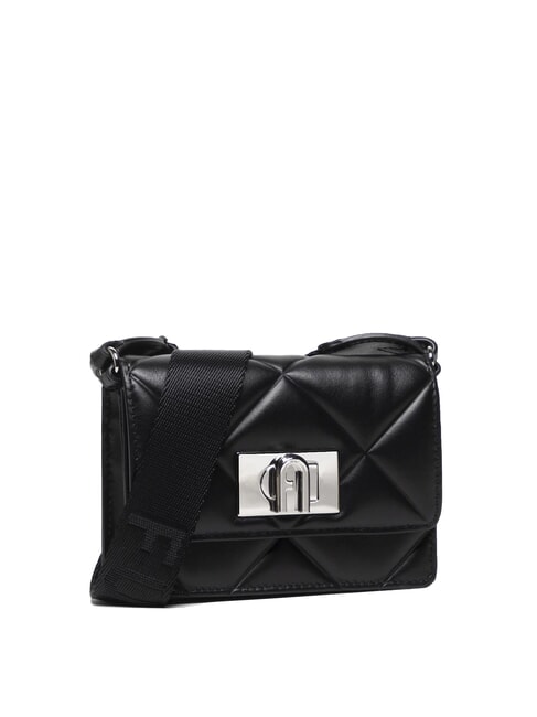 1927 Bolso mini de piel acolchado negro - Bolsos Mujer