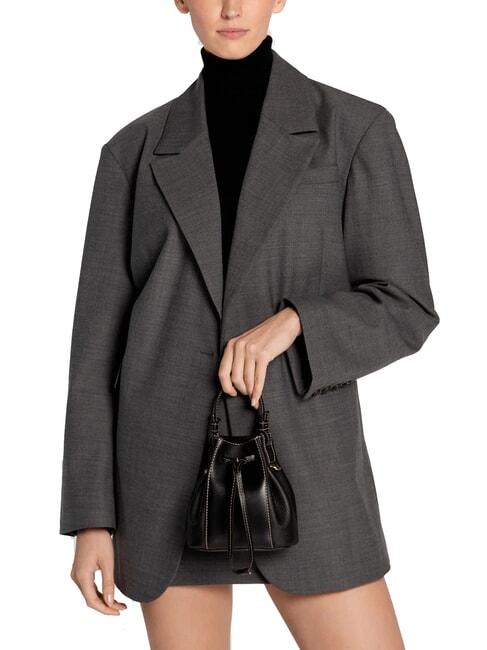 MIASTELLA Mini Cubo de mano, con bandolera negro - Bolsos Mujer