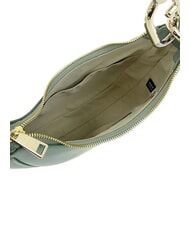 FURLA PRIMAVERA Bolso bandolera pequeño de piel de becerro aceituna - Bolsos Mujer - 5