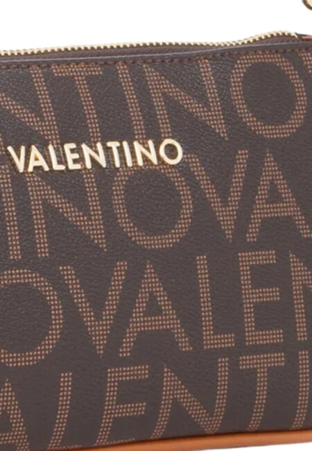 REGINA RE Bolso bajo el brazo con estampado de logotipo por toda la superficie oscuro/natural - Bolsos Mujer