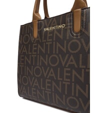MARIO VALENTINO REGINA RE Bolso de mano con estampado de logotipo por toda la superficie oscuro/natural - Bolsos Mujer - 3