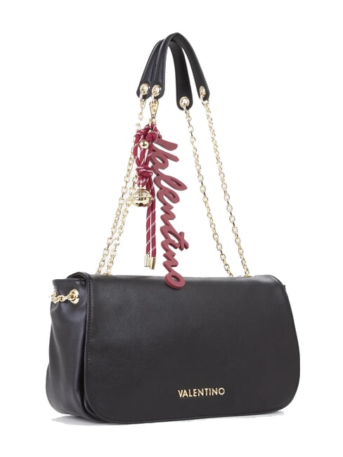 WINTER RE Bolso de hombro convertible con charms negro - Bolsos Mujer