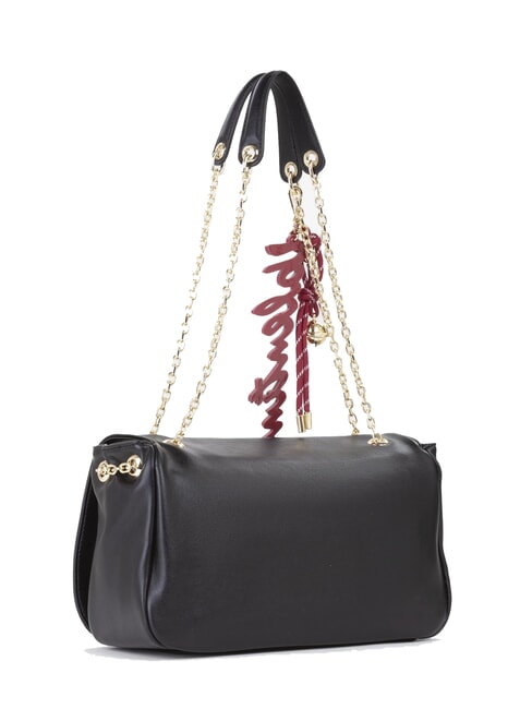 WINTER RE Bolso de hombro convertible con charms negro - Bolsos Mujer