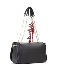 MARIO VALENTINO WINTER RE Bolso de hombro convertible con charms negro - Bolsos Mujer - 3