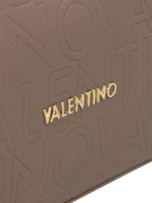 PANSY Bolso de mano con dos correas de hombro gris pardo - Bolsos Mujer