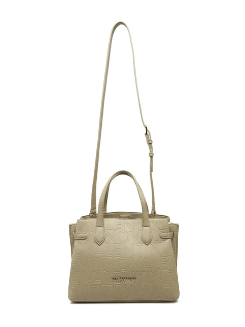 PANSY Bolso de mano con dos correas de hombro color crudo - Bolsos Mujer