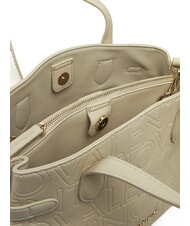 MARIO VALENTINO PANSY Bolso de mano con dos correas de hombro color crudo - Bolsos Mujer - 6