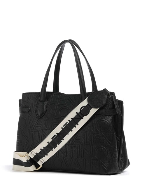 PANSY Bolso de mano con dos correas de hombro negro - Bolsos Mujer