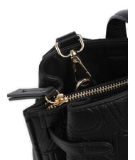 MARIO VALENTINO PANSY Bolso de mano con dos correas de hombro negro - Bolsos Mujer - 3