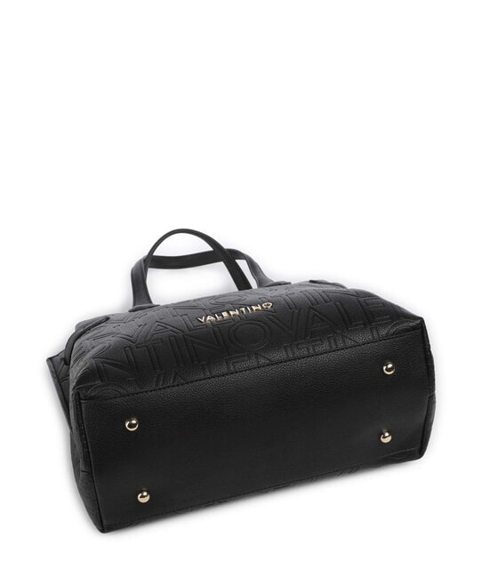 PANSY Bolso de mano con dos correas de hombro negro - Bolsos Mujer