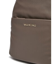 MARIO VALENTINO NEVER Mochila redonda con bolsillo gris pardo - Bolsos Mujer - 4