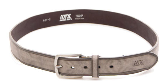 Cintur&oacute;n AVIREX Made in Italy gris - Cinturones