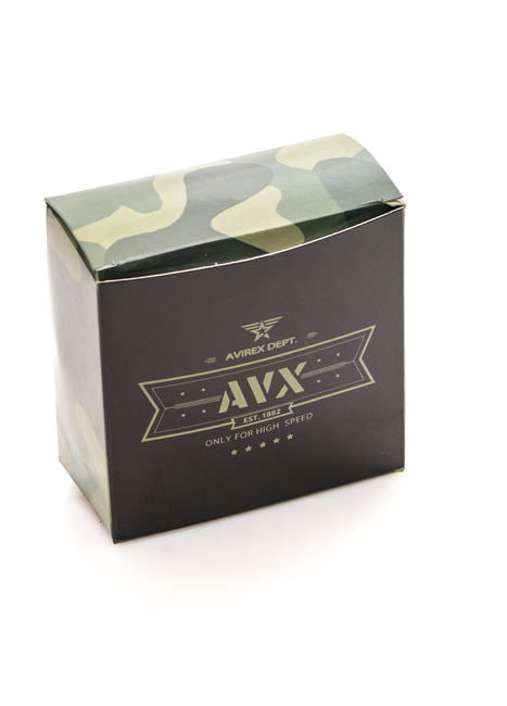 Cintur&oacute;n AVIREX Made in Italy gris - Cinturones