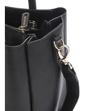 MARIO VALENTINO ALEXIA Bolso de mano con correa de hombro con logotipo negro - Bolsos Mujer - 3