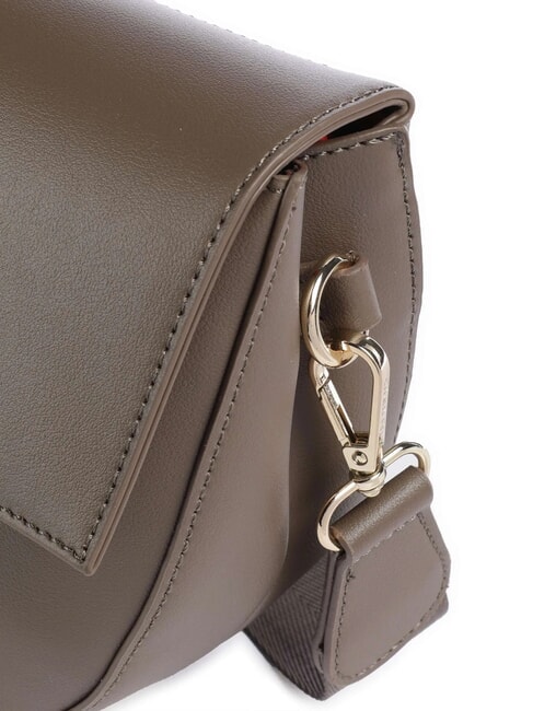 BIGS Bolso con correa de hombro con logotipo gris pardo - Bolsos Mujer
