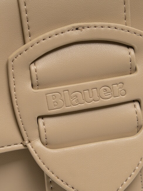 LADY B Mini bolso con bandolera beige - Bolsos Mujer