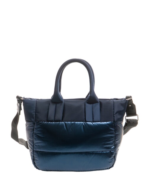 PADDED NYLON Bolso de mano mediano con bandolera AZUL - Bolsos Mujer