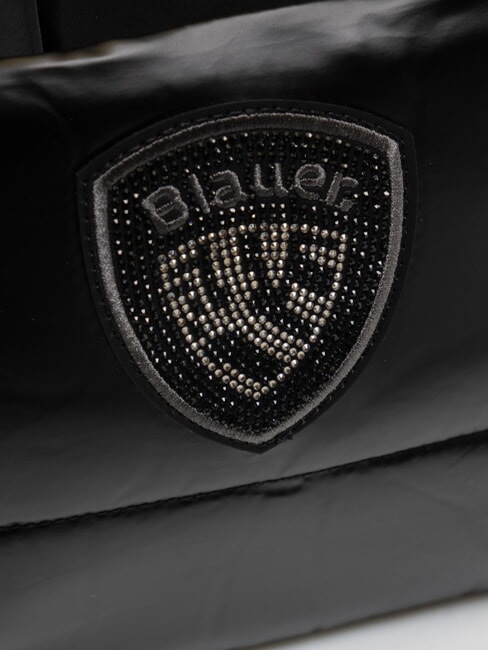 PADDED NYLON Bolso de mano mediano con bandolera NEGRO - Bolsos Mujer