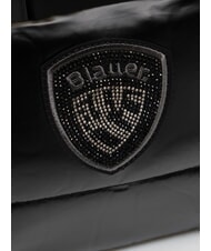 BLAUER PADDED NYLON Bolso de mano mediano con bandolera NEGRO - Bolsos Mujer - 3