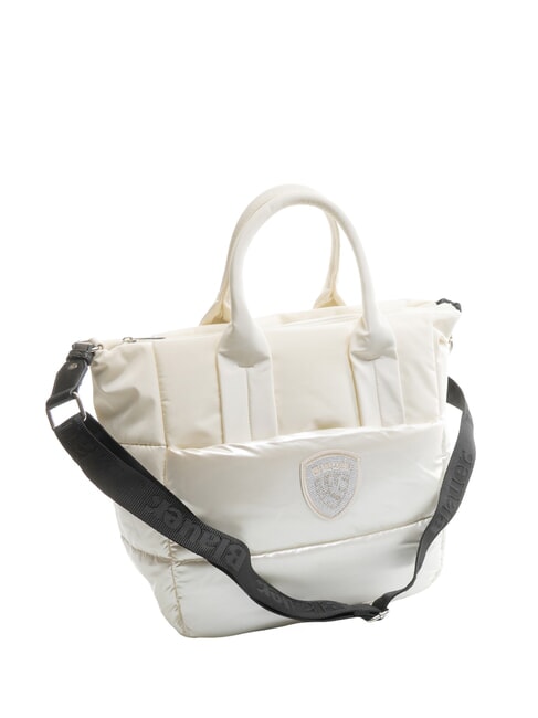 PADDED NYLON Bolso grande con bandolera blanco - Bolsos Mujer