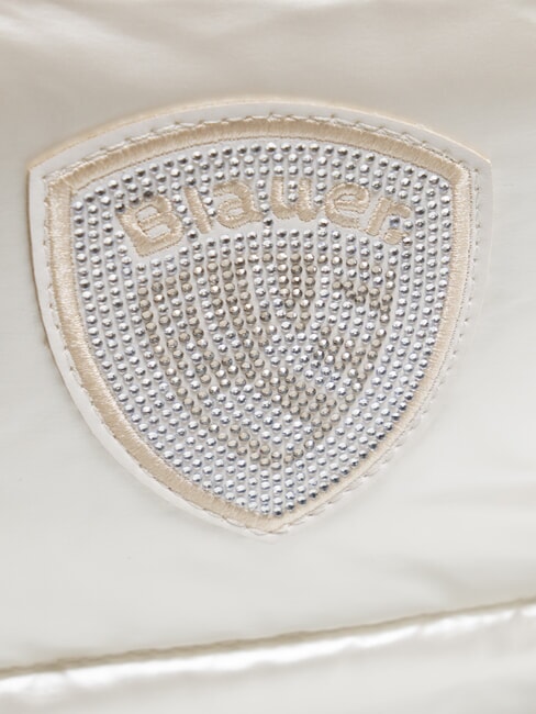 PADDED NYLON Bolso grande con bandolera blanco - Bolsos Mujer