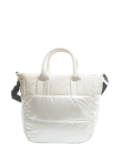 PADDED NYLON Bolso grande con bandolera blanco - Bolsos Mujer