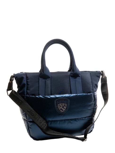 PADDED NYLON Bolso grande con bandolera AZUL - Bolsos Mujer