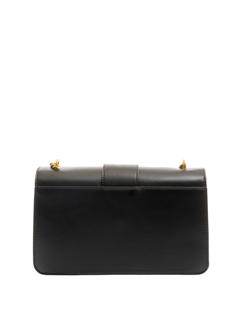 LADY B Bolso de hombro con solapa NEGRO - Bolsos Mujer