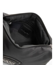 BLAUER PADDED NYLON Bolso de mano suave con logotipo de diamantes de imitación NEGRO - Bolsos Mujer - 5