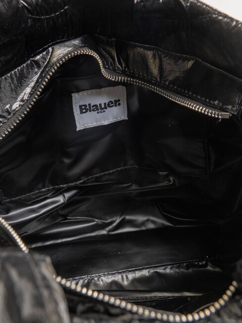 SOFTY Bolsa de compras acolchada con correa para el hombro NEGRO - Bolsos Mujer