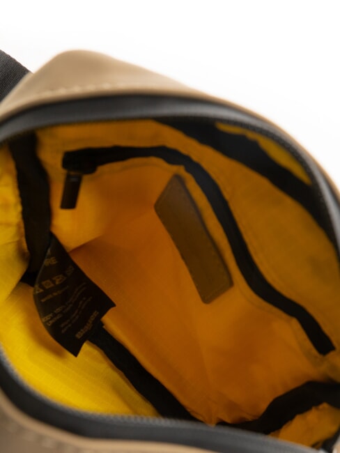 RUBBER Bolsa peque&ntilde;a de goma VERDE MILITAR - Bandoleras Hombre