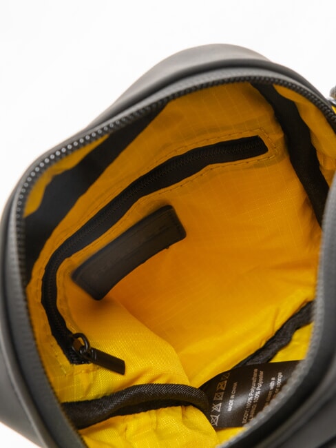 RUBBER Bolsa pequeña de goma NEGRO - Bandoleras Hombre