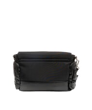 BLAUER PADDED NYLON Bolso de hombro mullido con logotipo de diamantes de imitaci&oacute;n NEGRO - Bolsos Mujer - 4