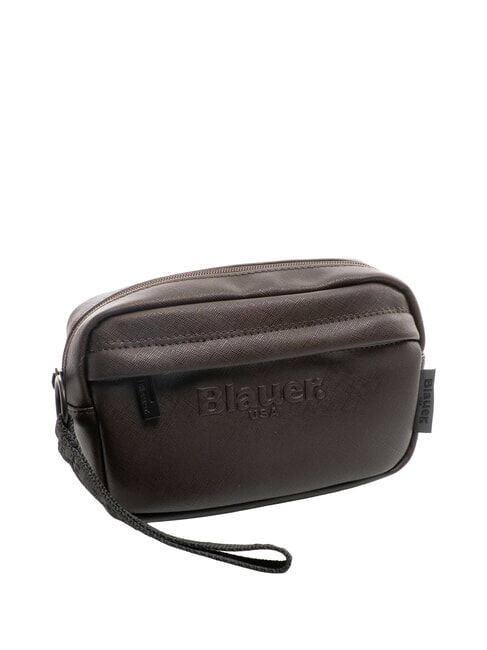 WALLSTREET Bolso de mano para hombre con pu&ntilde;o DarkBrown - Fundas para tablet & Organizer