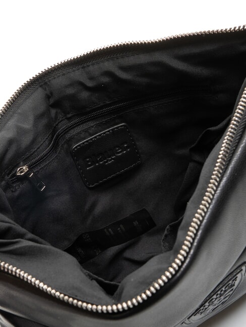 CUSHION Bolso de mano con puño NEGRO - Bolsos Mujer