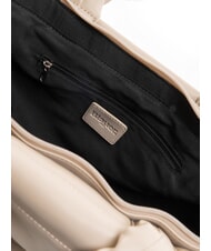 BLAUER CUSHION Bolso de mano con bandolera crema - Bolsos Mujer - 5
