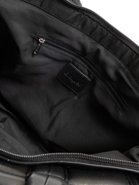 CUSHION Bolso de mano con bandolera NEGRO - Bolsos Mujer