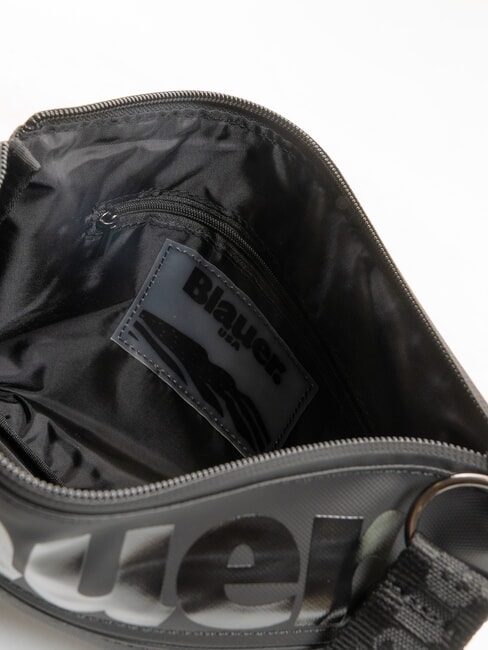 SPLASH Bolso de mano con logo brillante NEGRO - Fundas para tablet & Organizer