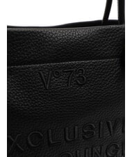 V73 CORTINA Bolso de compras mediano de hombro negro - Bolsos Mujer - 3