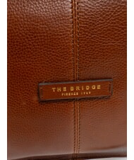 THE BRIDGE ICONS Bolso de piel con bandolera BROWN - Bolsos Mujer - 3