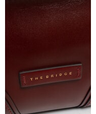 THE BRIDGE MATILDE Minibolso de hombro en piel Chianti / Burdeos / Dorado - Bolsos Mujer - 3
